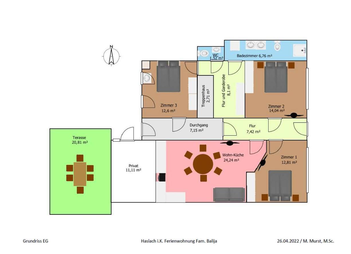 Ferienwohnung Dina 哈斯拉赫 外观 照片
